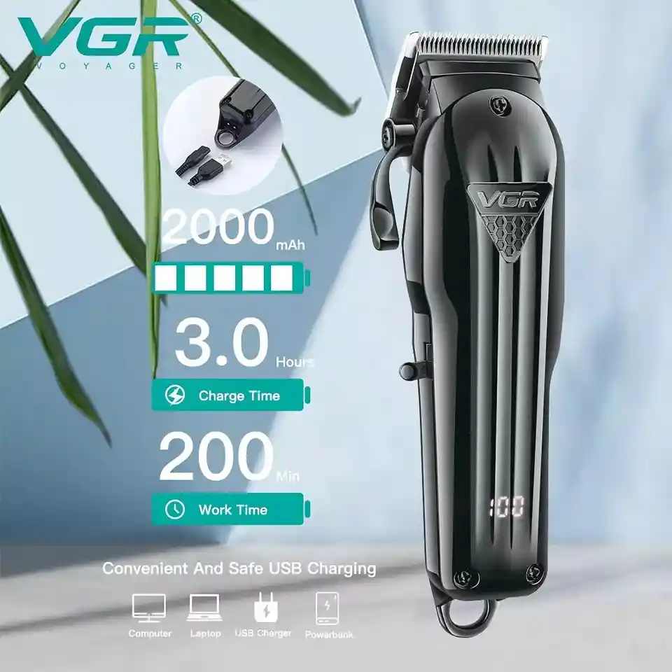 Maquina Cortadora De Pelo Inalambrica Peluquera Vgr 282
