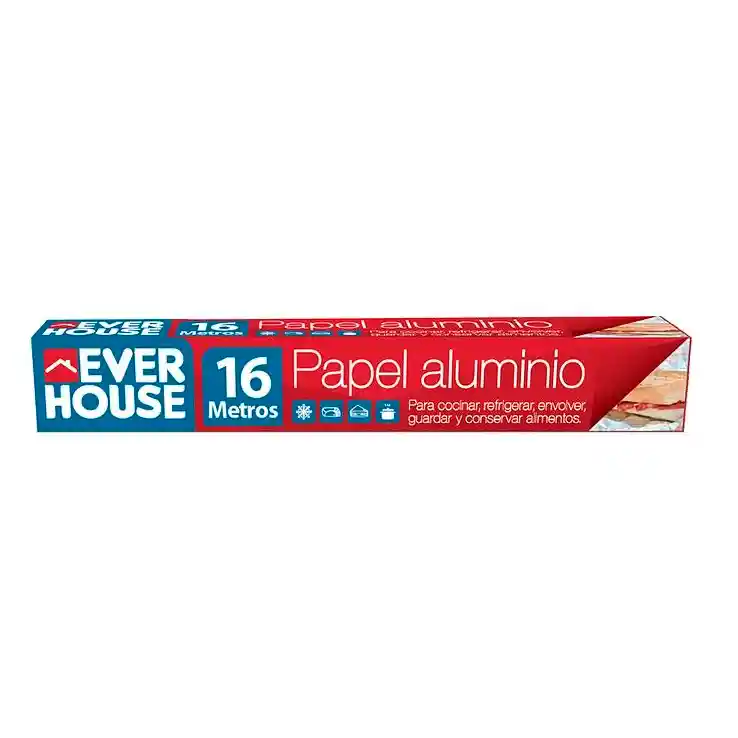 Everhouse Papel Aluminio 16 Mts