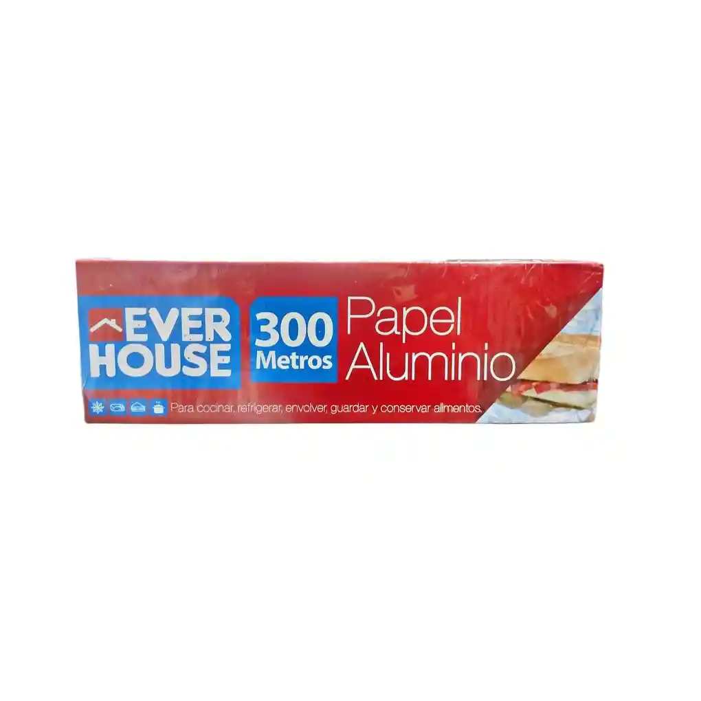 Everhouse Papel Aluminio 300 Mts
