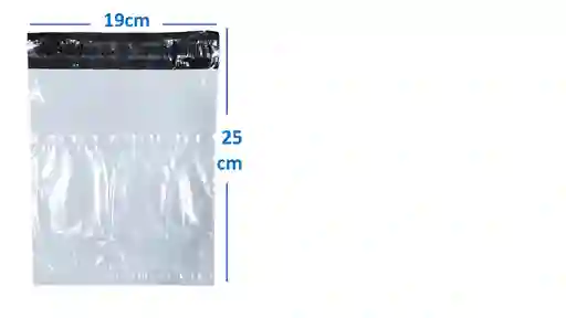Bolsas 19x25cm De Seguridad Portaguia Para Mensajería 1 Unidad