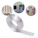 1 Cinta Doble Faz Adhesiva Silicona Multiusos Reutilizable Cuadro Tapete
