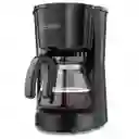 Cafetera 5 Tazas Black+decker Filtro Permanente Color Negro