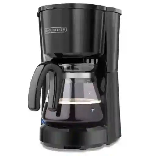 Cafetera 5 Tazas Black+decker Filtro Permanente Color Negro