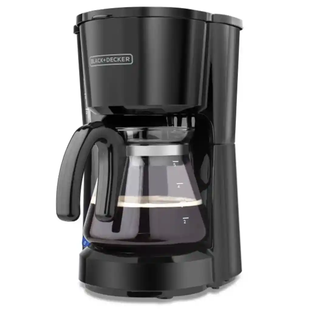 Cafetera 5 Tazas Black+decker Filtro Permanente Color Negro
