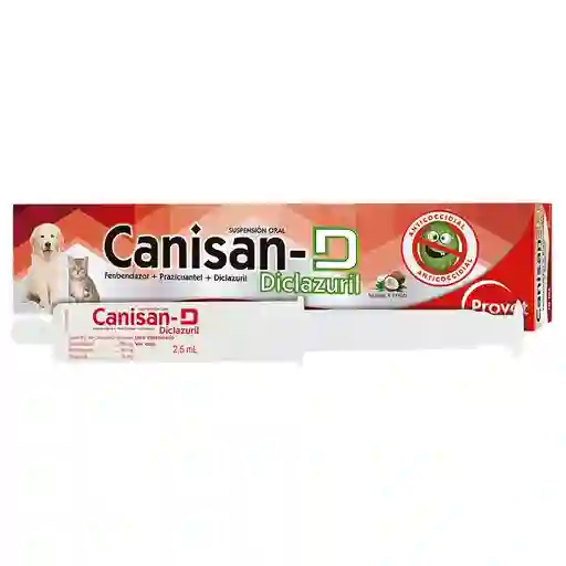 Canisan D Antiparasitario Perro Y Gato 10 Ml