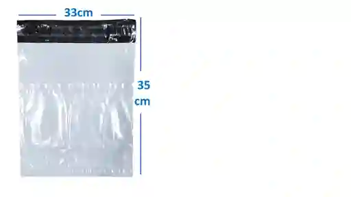 Bolsas 33x35cm De Seguridad Portaguia Para Mensajería 1 Unidad