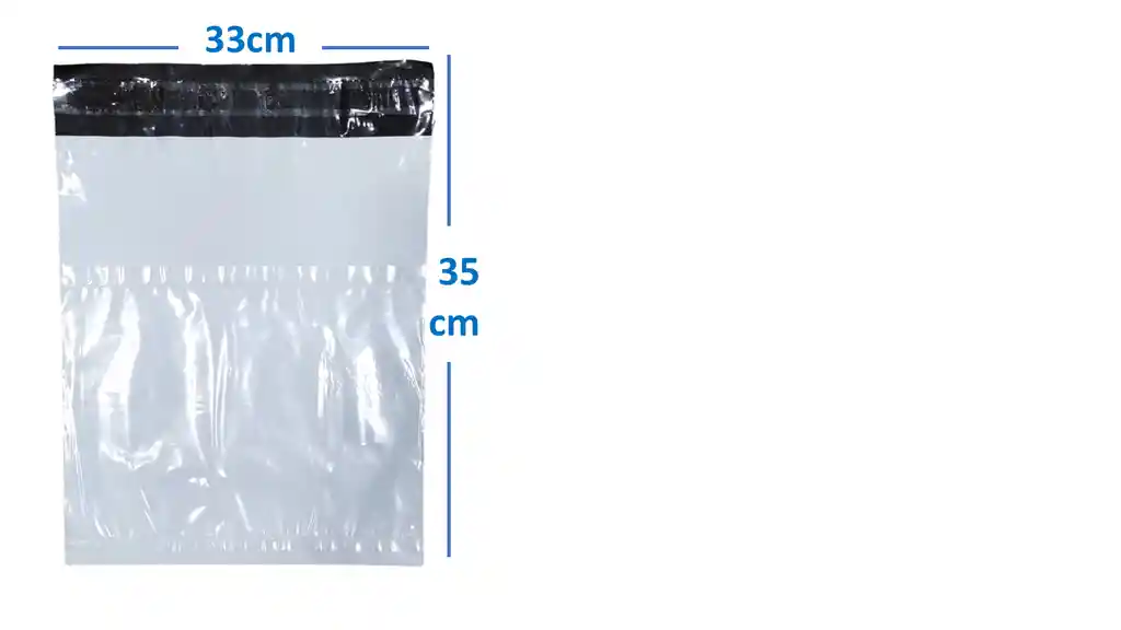 Bolsas 33x35cm De Seguridad Portaguia Para Mensajería 1 Unidad