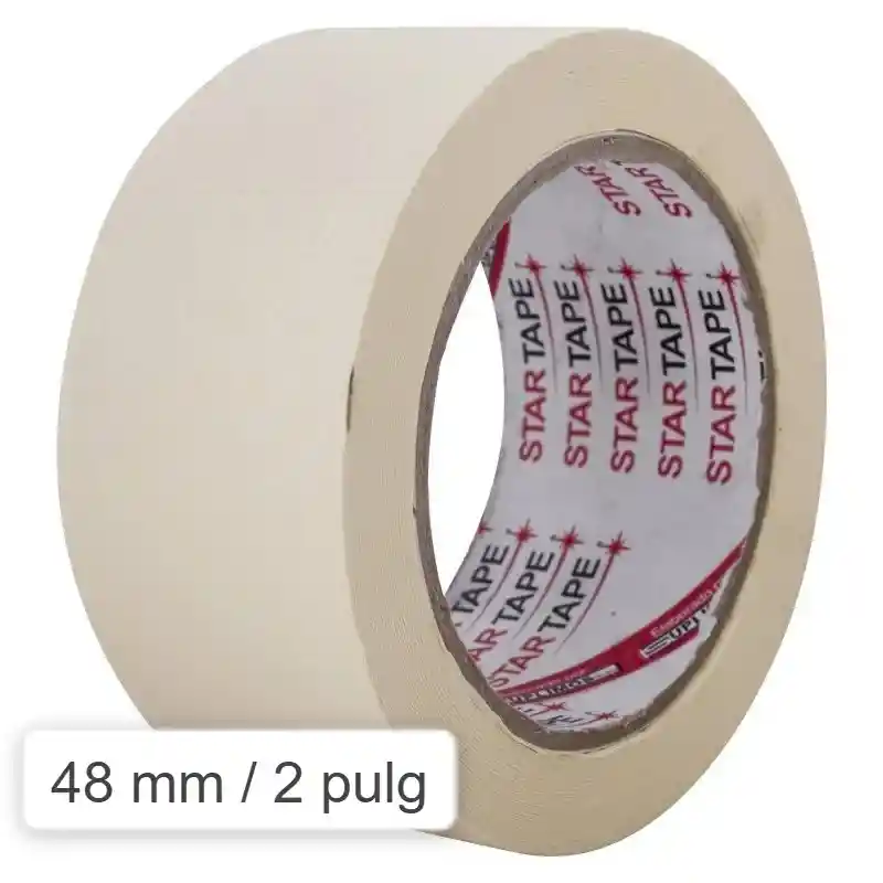 Cinta De Enmascarar 48 Mm / 2 Pulgadas De 20 Metros