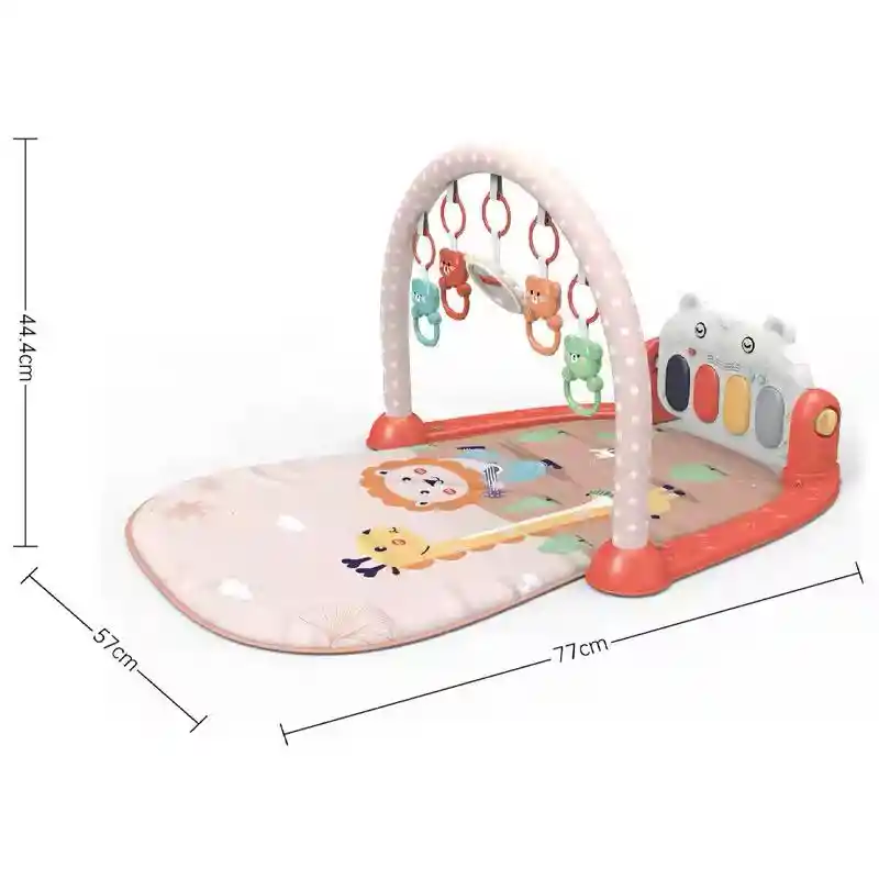 Gimnasio De Piano Musical Para Bebes Nuevo Gris