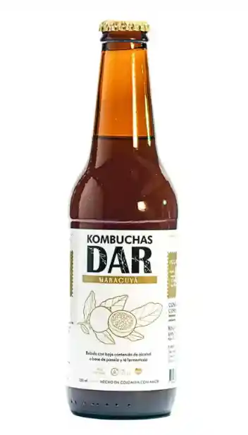 Kombucha Dar Maracuyá 330 Ml