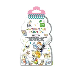 Libro De Pintura Mágica Cuento De Hadas Borrable Para Niños