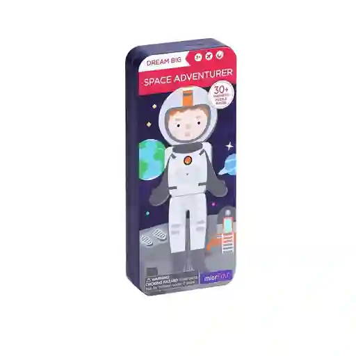 Rompecabezas Didáctico Magnético Espacial Para Niños