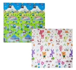 Tapete Para Bebé Plegable Doble Faz Grande De 2m X 180m