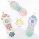 Juguete Teléfono Didáctico Con Luces Y Sonidos Blanco