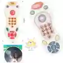 Juguete Teléfono Didáctico Con Luces Y Sonidos Blanco