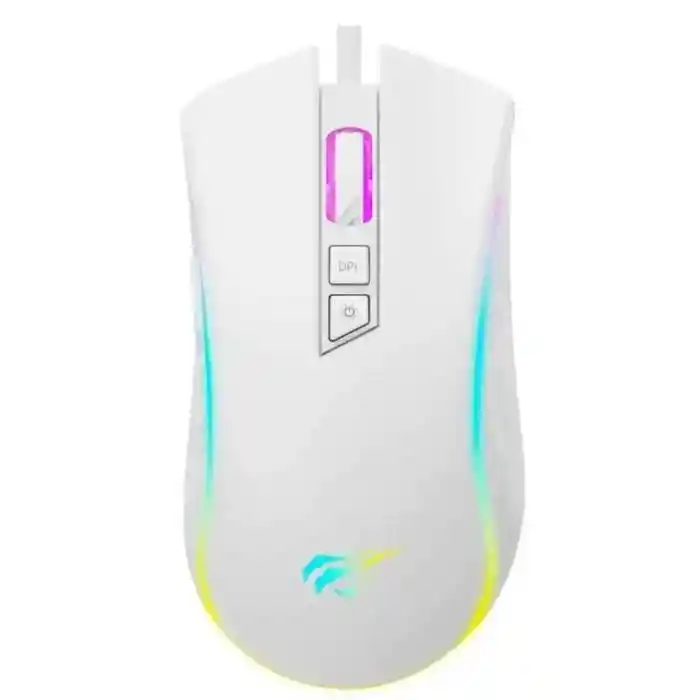 Mouse Gamer Programable Havit Ms1034 Backlit Gaming Blanco