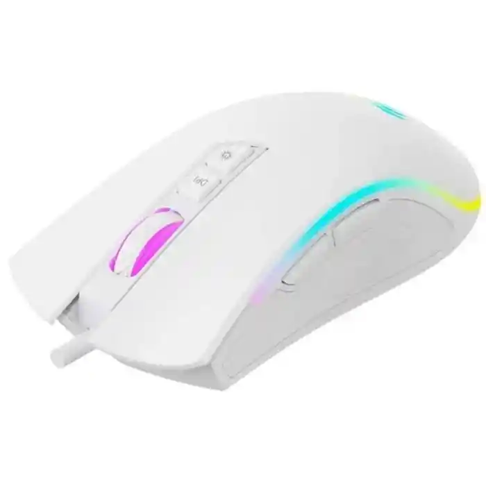 Mouse Gamer Programable Havit Ms1034 Backlit Gaming Blanco