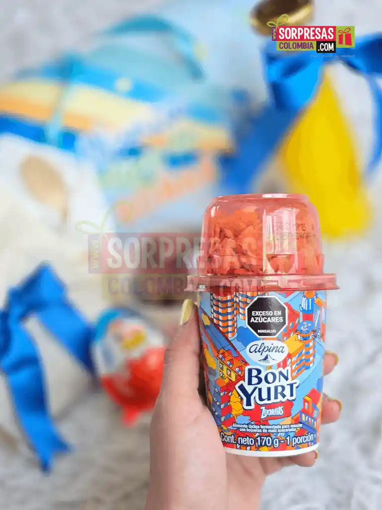 Desayuno Infantil Azul