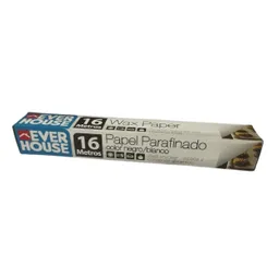 Everhouse Papel Parafinado Negro-blanco 16 Mts
