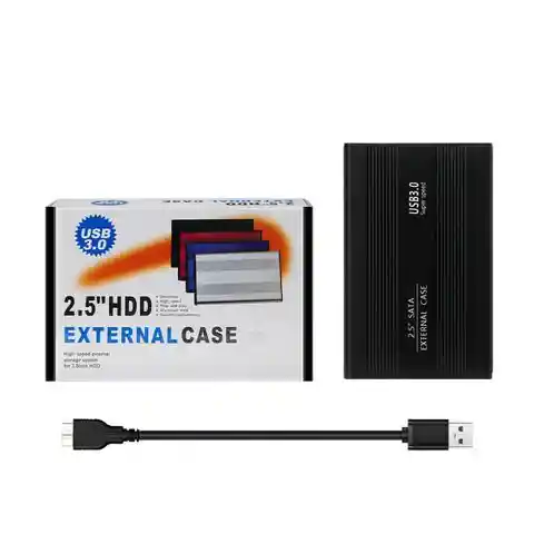 Caja Disco Duro Externa Hdd Ssd 2.5'' Plugplay Sata Usb 3.0