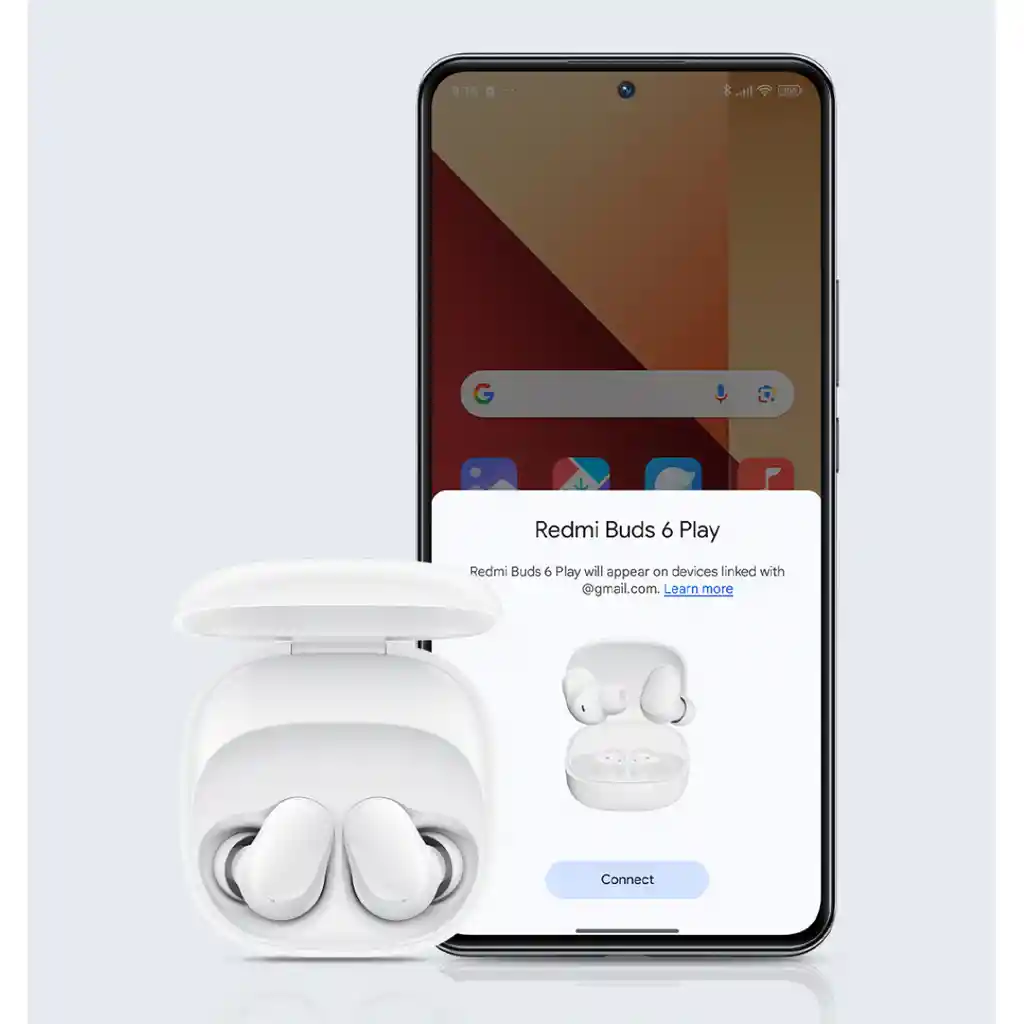 Auriculares Bluetooth Redmi Buds 6 Play Blancos