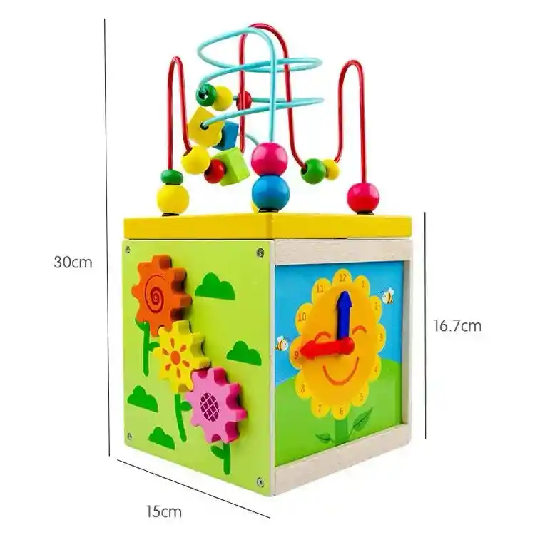 Cubito Montessori Sensorial Para Bebe Nuevo