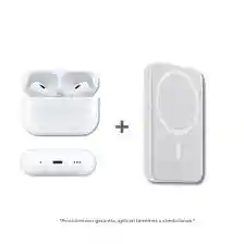 Combo Audifonos Bluetooth Airpods Pro2 Con Cargador Magsafe Inalambrico