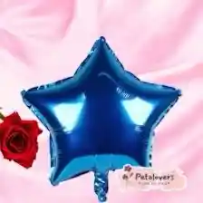 Globo Estrella Azul Grande