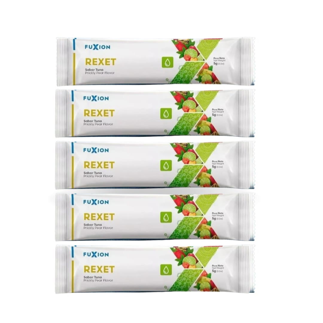 Rexet | Pack X5 Unidades | Fuxion | Mejora Las Funciones Del Higado - Rappi