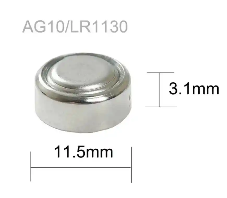 Pila X2 Tipo Botón Lr1130 1.5v Alta Calidad Y Durabilidad Para Relojes Y Dispositivos