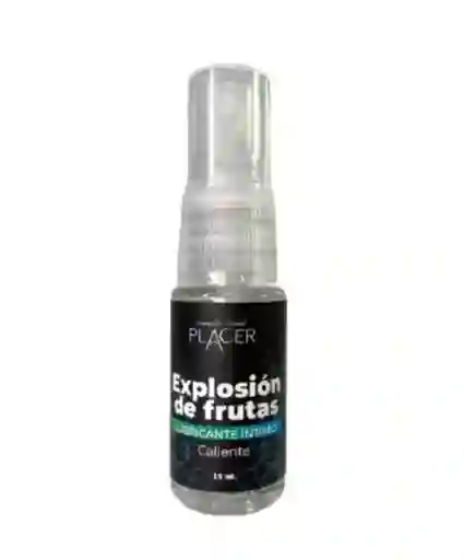 Lubricante Caliente Frutas 15ml Spray