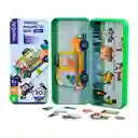 Juego Didáctico Puzzle Vehículos Magnéticos Para Niños