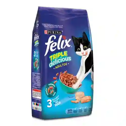 Purina Felix Triple Delicius Mar X200gr