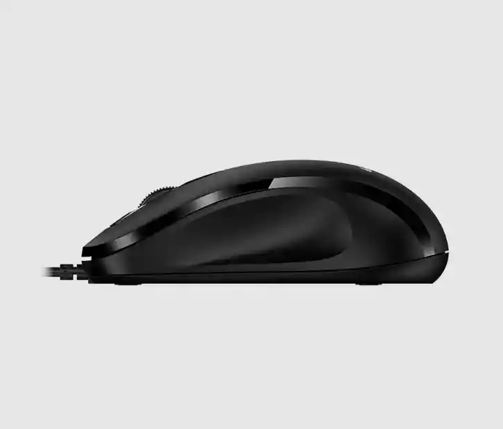 Mouse Óptico Con Conexión Usb, Diseño Ergonómico De Tamaño Completo, 3 Botones Funcionales Y Sensor De 1200 Dpi Para Un Control Preciso Y Cómodo