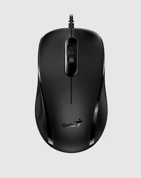 Mouse Óptico Con Conexión Usb, Diseño Ergonómico De Tamaño Completo, 3 Botones Funcionales Y Sensor De 1200 Dpi Para Un Control Preciso Y Cómodo