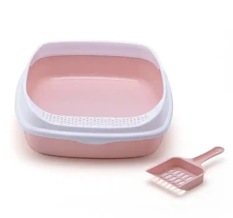 Arenera Para Gato Sencilla Con Pala Colores Surtidos