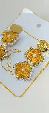 Arete Flor Doble