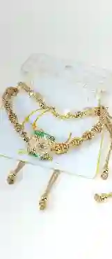 Pulsera Luna Dorado