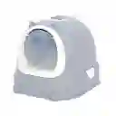 Arenero Gato Moderno Pala Filtro Cernidor Bandeja Deslizable Forma De Gato