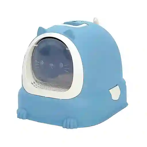 Arenero Gato Moderno Pala Filtro Cernidor Bandeja Deslizable Forma De Gato