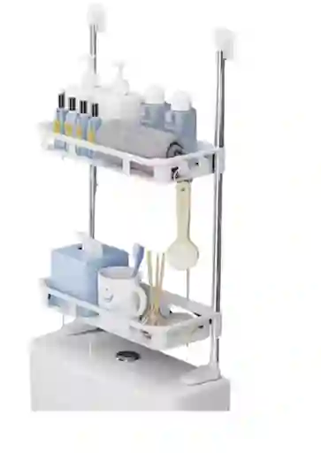 Organizador Para Baño 2 Niveles Para Sobreponer En Inodoro