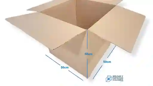 Combo X 12 Cajas De Carton 50x50x50 Cm