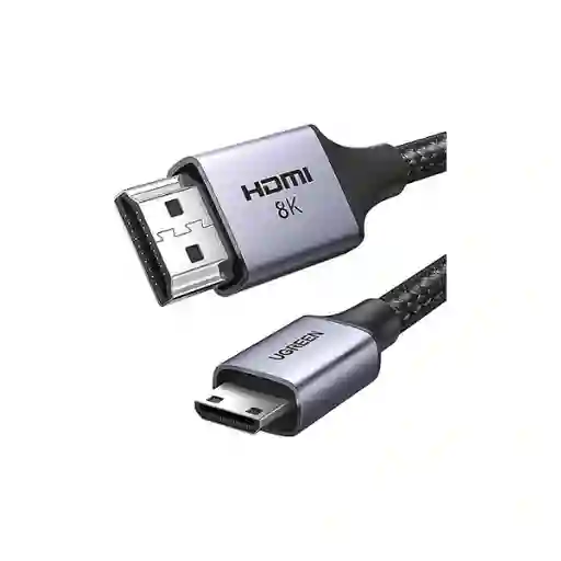 Cable Ugreen Mini Hdmi A Hdmi 8k 2 Metros Para Camara Digital