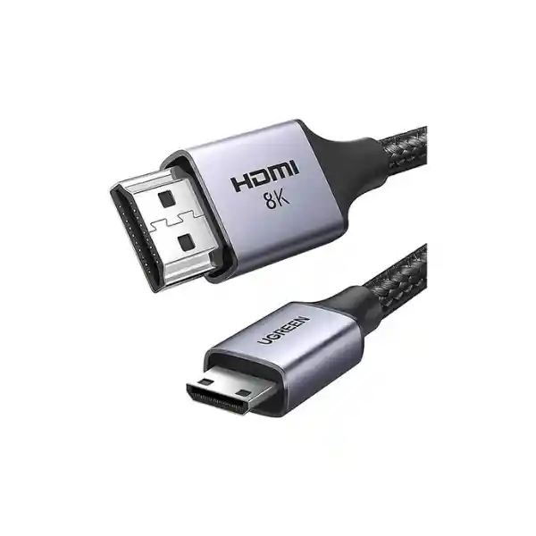 Cable Ugreen Mini Hdmi A Hdmi 8k 2 Metros Para Camara Digital