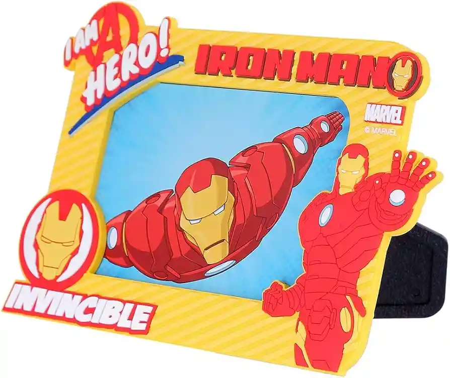 1 Porterretratos Portaforo Iron Man Marvel Original 21x14 Cms