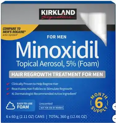 Caja Minoxidil Kirkland X 6