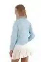 Blusa Sole Azul Claro Talla Xs Mercedes Campuzano