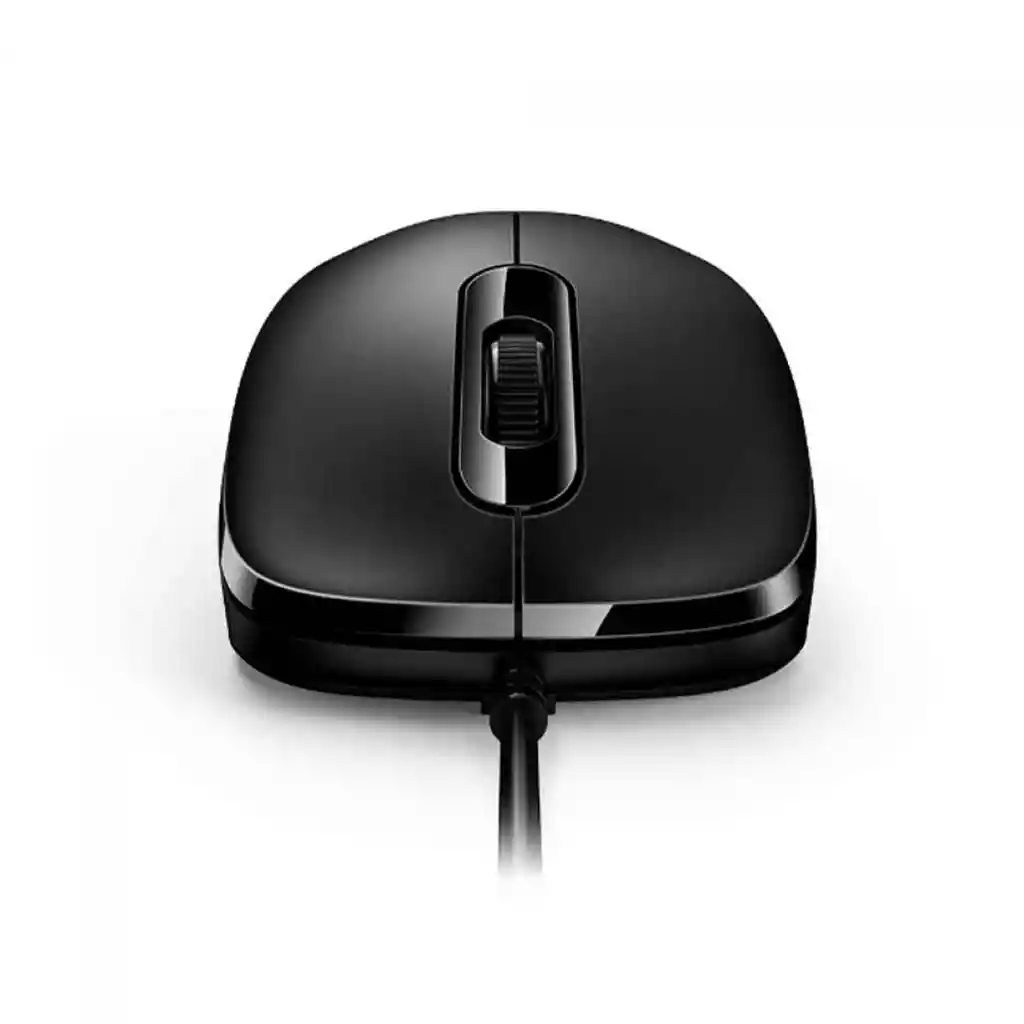 Mouse Óptico Usb Tamaño Completo Con Diseño Ergonómico, 3 Botones Y Resolución 1200 Dpi Dx101