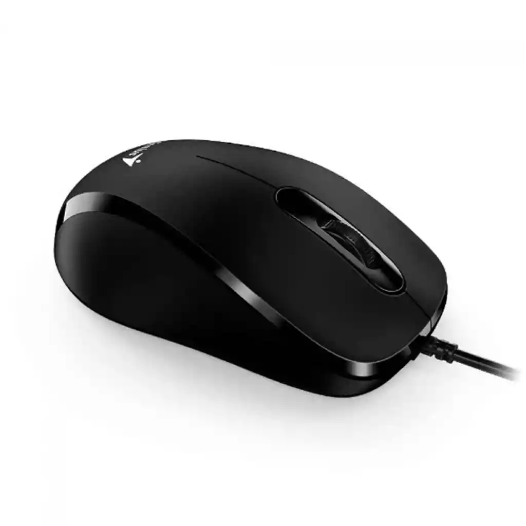 Mouse Óptico Usb Tamaño Completo Con Diseño Ergonómico, 3 Botones Y Resolución 1200 Dpi Dx101