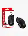 Mouse Óptico Usb Tamaño Completo Con Diseño Ergonómico, 3 Botones Y Resolución 1200 Dpi Dx101